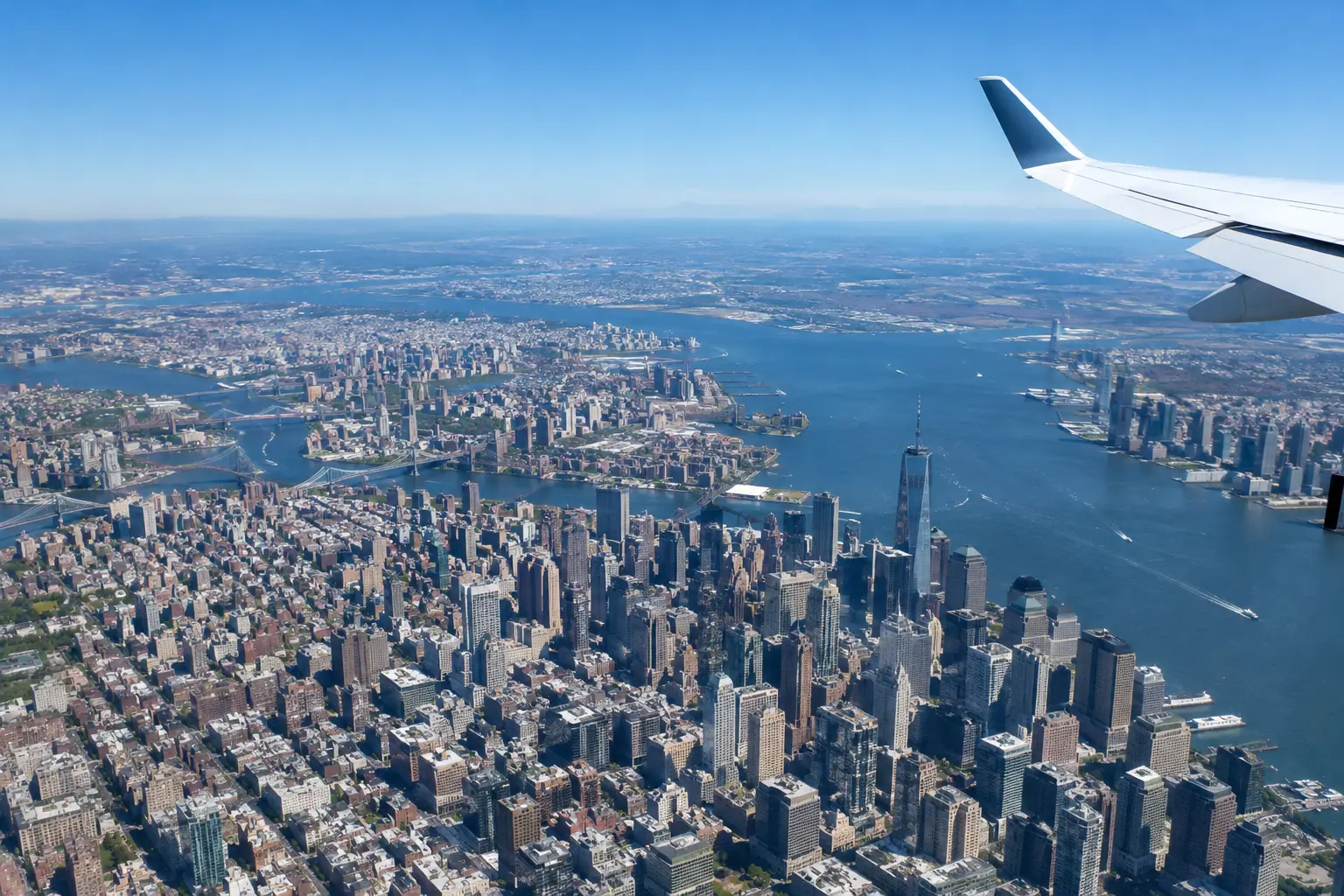 New York from the air