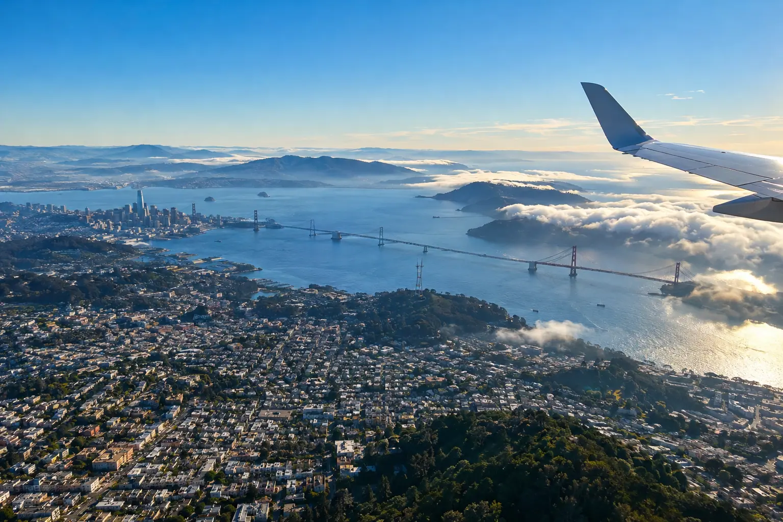 San Francisco from the air